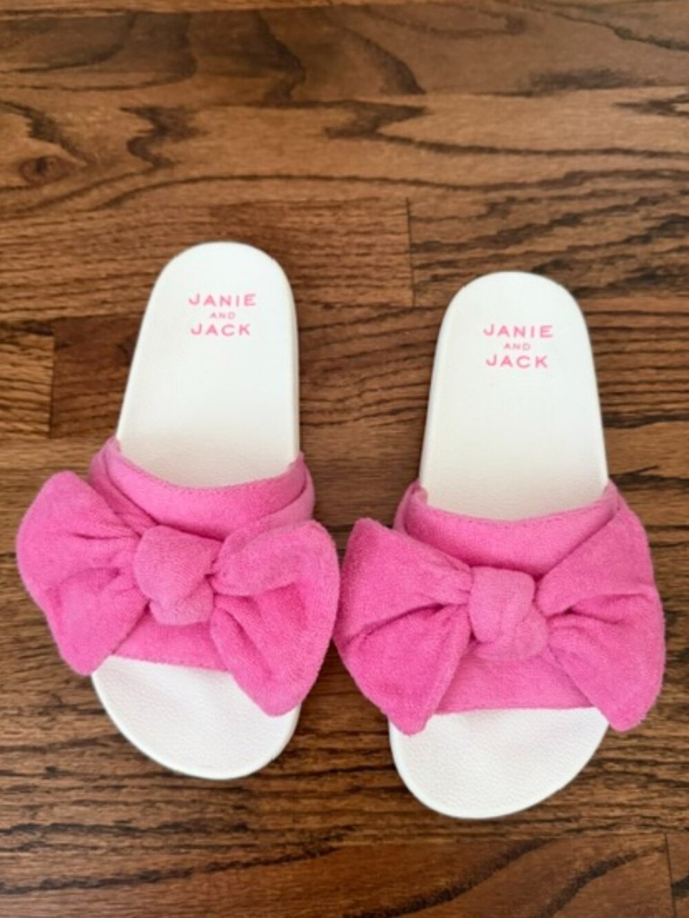 Janie and Jack Terry Bow Pool Slide NWOT